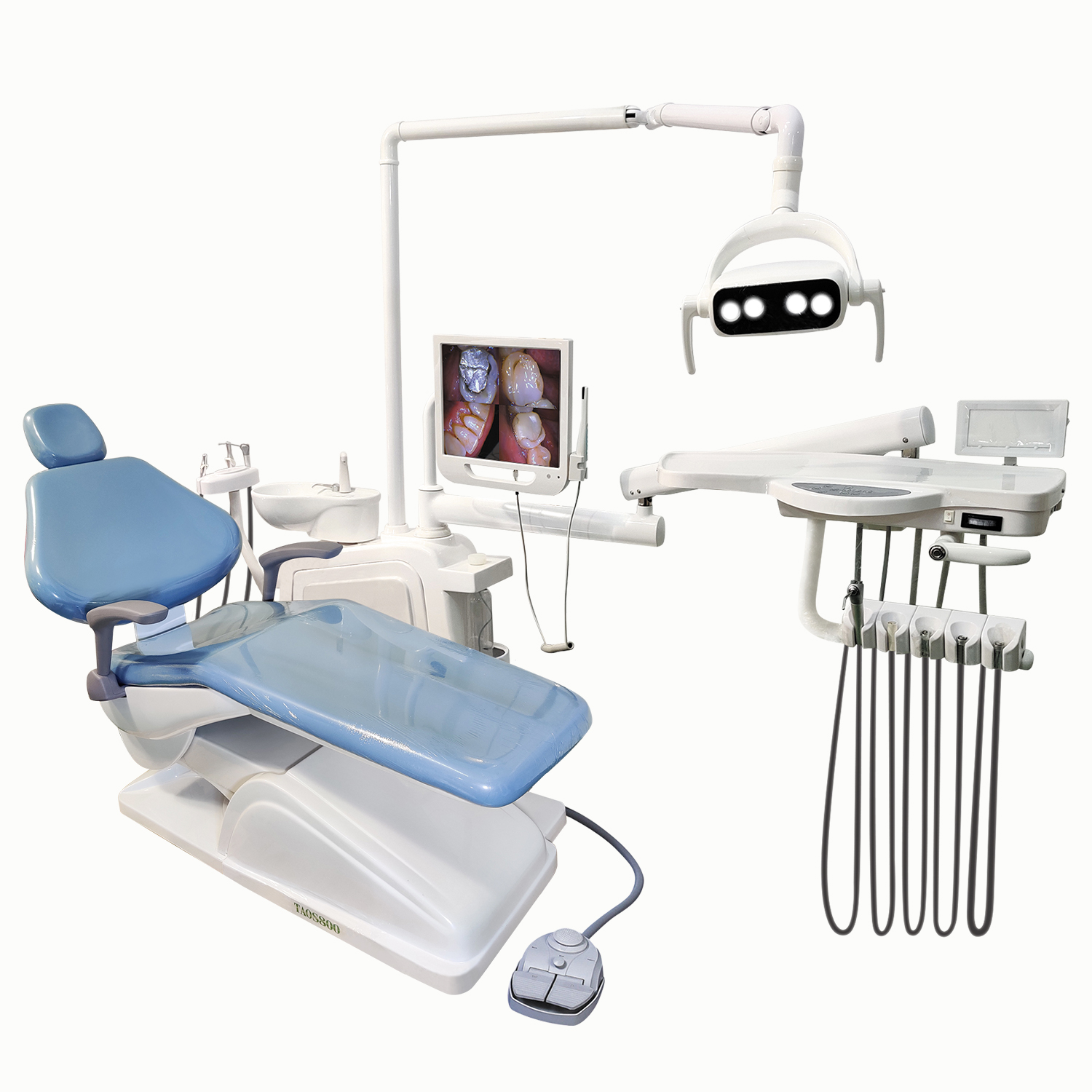 Dental Chair Description Factory – Best Seller! Tender King Dental Chair Unit TAOS800 – Lingchen detail pictures