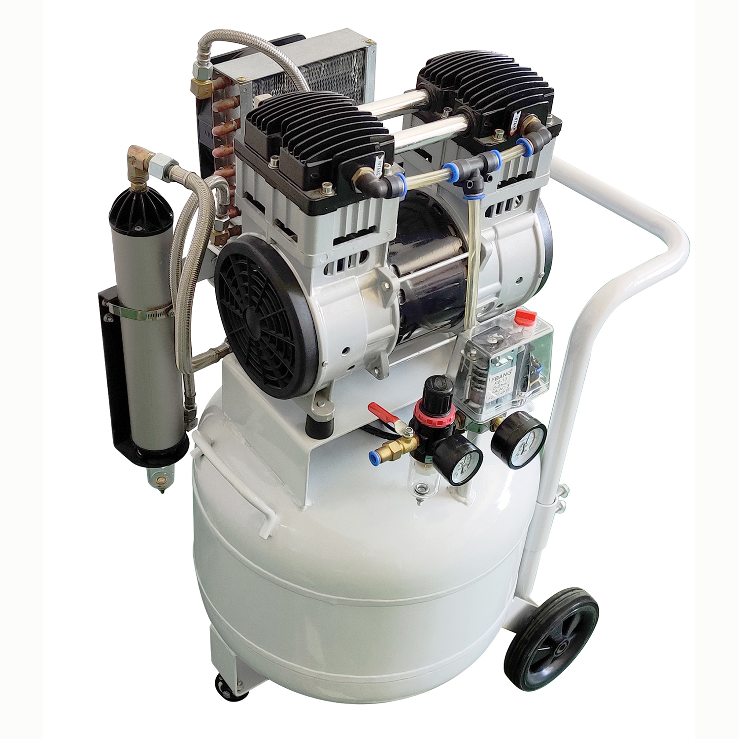 Dentsply Implant Motor Factory – Silent Dental Compressor with Air-Dryer Original design by Lingchen 2022 – Lingchen detail pictures