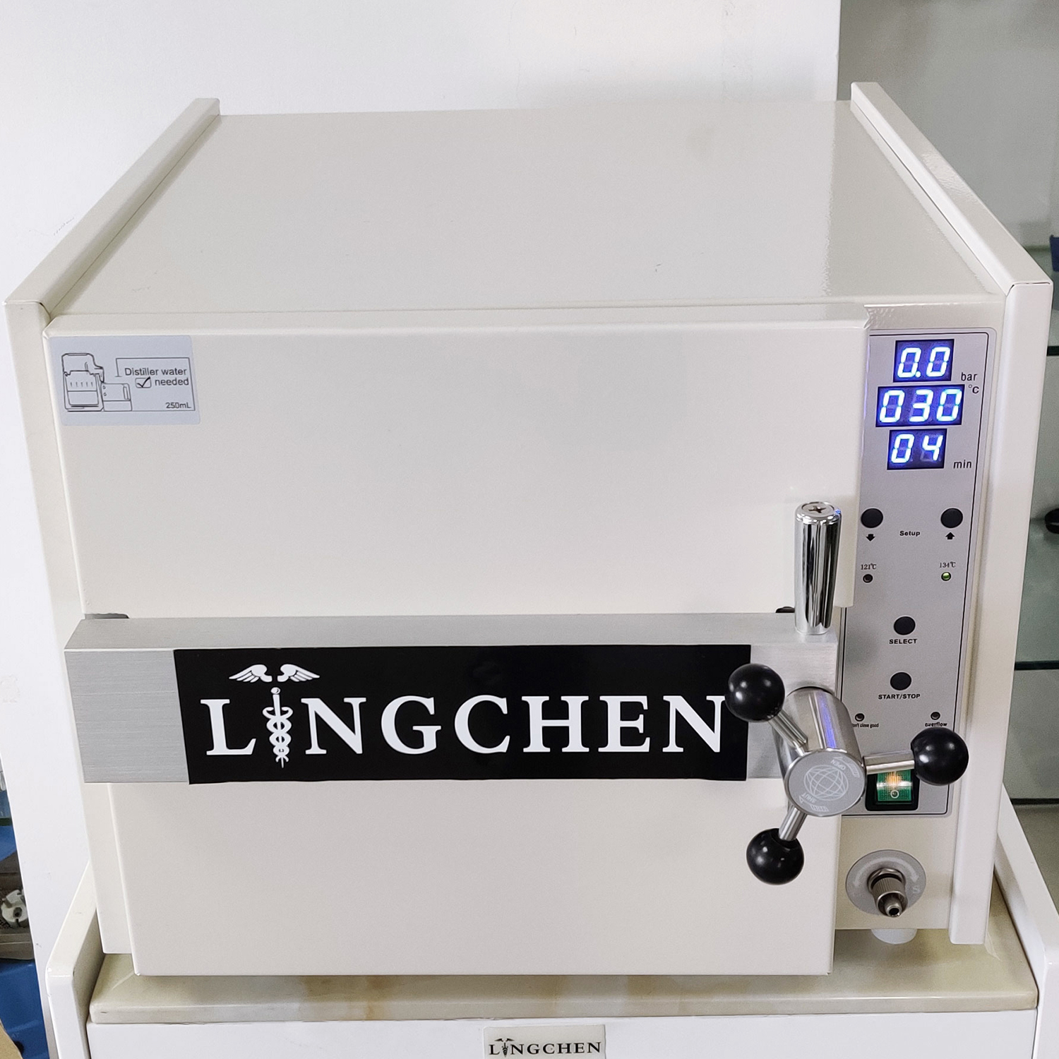 Best Dental Autoclave Reviews Quotes – Class B 22 Mins 18L Real Vacuum Dental Autoclave TS18 – Lingchen detail pictures