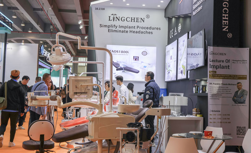 Lingchen Dental in Dental Exhibition 2024