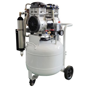 Dental Compressor with Air-Dryer Silent Original Design by Lingchen