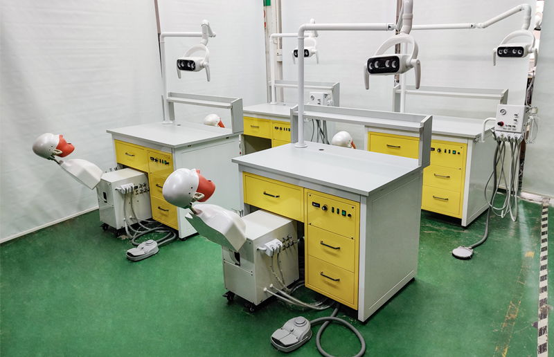 Dental simulation system with electric control | Improve the teaching efficiency | Upgraded version