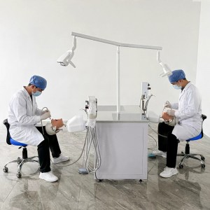 Apollo SS02 Dental Training Simulation System Save Space One Table Two Student Practice