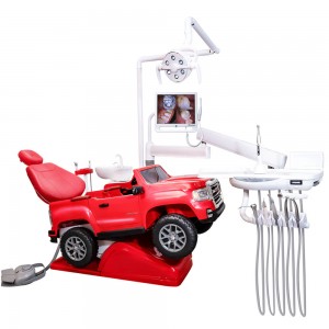 Kids Dental Chair Q1 in Pediatric Clinic Design for Children’s Dream Car with Music
