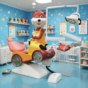 Unique Design Kids Dental Chair Q2-Tom & Jerry