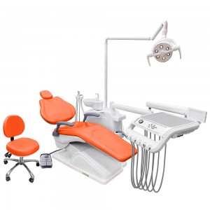 LINGCHEN DENTAL TAOS800L Ergonomic Dental Chair Unit with Vacuum Cleaning system & Injection Molding Operation Tray