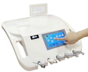 Touch control system<br />
control all chair's movement, with auto detector function ( if PCB or solenoid valve not connect well,it will give warning and cut the electric directly, more safe for chair)