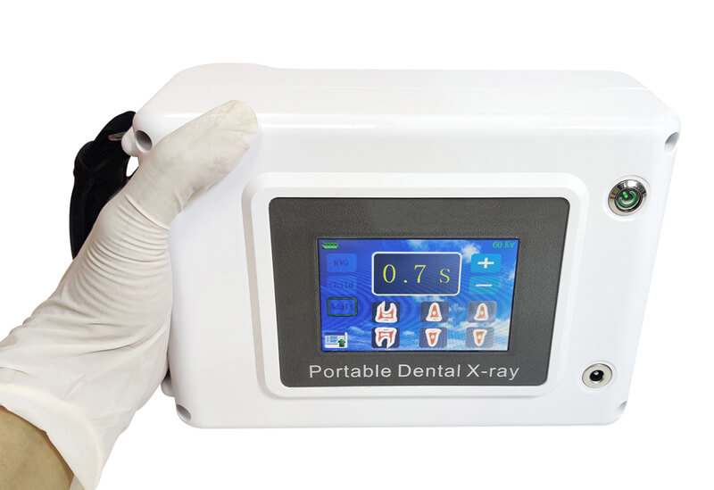 High freguency DC portable dental x ray machine