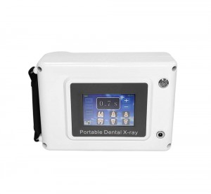 LINGCHEN Portable Dental X-ray Unit 60kV 1mA with LCD Screen Handheld Intraoral Dental X-ray Machine