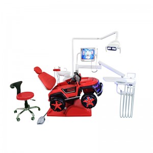 China Cheap Dental Chair Design Quotes –  Economic kids dental chair Q1 with music – Lingchen